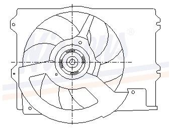Koelventilator 85444