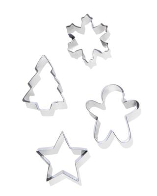 HEMA Uitsteekvormen koekjes (zilver)