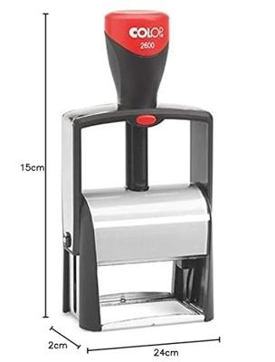 Tekststempel Colop Heavy Duty 2600 Classic Line personaliseerbaar