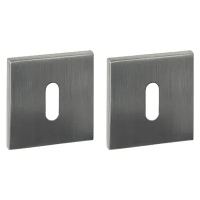 Intersteel Sleutelrozetten verdekt 53x53x6mm RVS