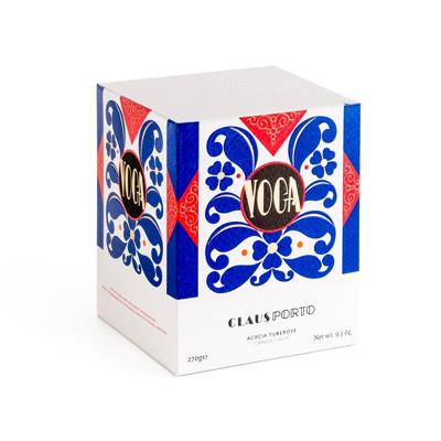 Claus Porto Voga Acacia Tuberose Scented Candle 270gr Claus Porto Voga Acacia Tuberose Scented Candle 270gr
