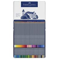 48 Aquarelpotloden Faber-Castell Goldfaber in bliketui - thumbnail