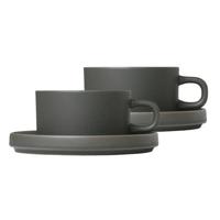 Blomus Kopjes en Schotel Pilare Agave Green 170 ml - 2 Stuks - thumbnail