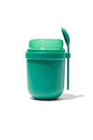 HEMA Yoghurt to go beker groen 500ml - thumbnail