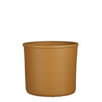 Mica Decorations Momo Bloempot - 28x28x25 cm - Terracotta - Lichtbruin - thumbnail