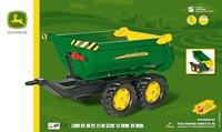 Rolly Toys Halfpipe aanhanger van John Deere - thumbnail