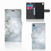 Hoesje Sony Xperia Z3 Painting Grey - thumbnail