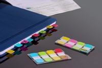 Post-it index Strong, ft 15,8 x 38,1 mm, blister met 4 kleuren, 10 tabs per kleur - thumbnail