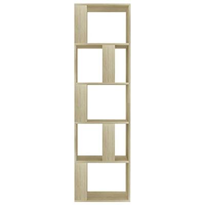 VidaXL Boekenkast/kamerscherm 45x24x159 cm bewerkt hout sonoma eiken