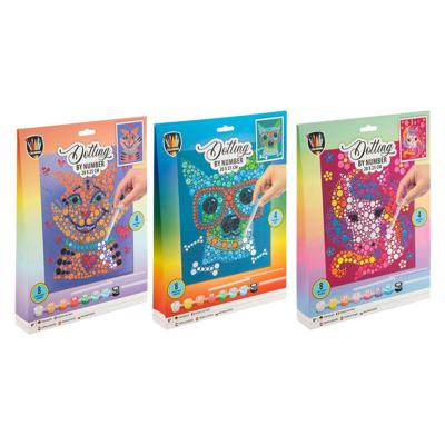 Creative Craft Group Stippen schilderen op nummer dier