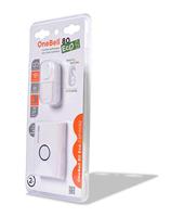 Draadloze Deurbel met Knop SCS SENTINEL OneBell 80 Eco 80 m - thumbnail