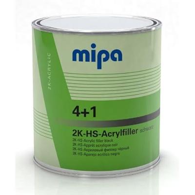 Mipa grundierfiller "4+1 acrylfiller hs " 4+1 acrylic filter hs 3l black