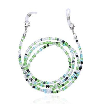 Deja Jewels Groen Koord voor Zonnebril of Leesbril met Kraaltjes