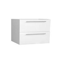 Wastafelonderkast Sanilux Compact Line Soft Close 80x38x50 Hoogglans Wit - thumbnail