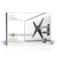 Nedis Draai- en Kantelbare TV-Muurbeugel | 23-55 " | Zwart | 1 stuks - TVWM5530BK TVWM5530BK - thumbnail