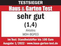 WDH WDH-BGP03 Ventilatorkachel 25 m² Rood - thumbnail