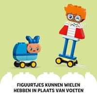 LEGO 10423 DUPLO My Town-personages om te bouwen met verschillende emoties, speelgoed met 71 stenen met 5 personages. - thumbnail