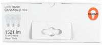 OSRAM HOMELIGHTING 4058075819412 LED-lamp Energielabel F (A - G) E27 Peer 14 W = 100 W Warmwit (Ø x l) 60 mm x 118 mm 3 stuk(s) - thumbnail