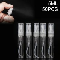 50 STUKS Parfumfles Spray Fles Parfum Fles Lege Fles Capaciteit: 5ML (Transparant) - thumbnail