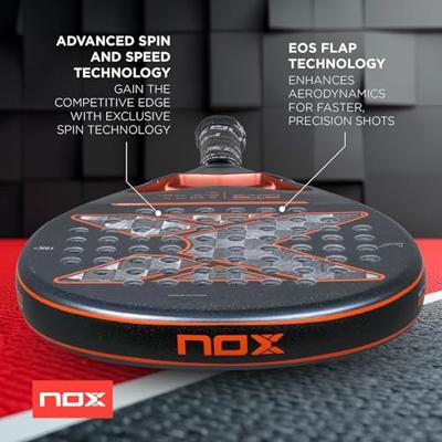 NOX AT10 Genius 18K Padelracket competitie 1