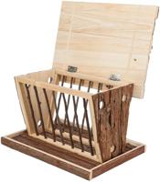 TRIXIE HOOIRUIF MET BODEM EN DEKSEL SCHORSHOUT 40X30X22 CM - thumbnail