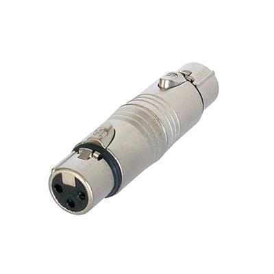 Neutrik NA3F5F 3-polig XLR female naar 5-polig XLR female verloopadapter