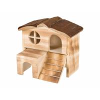 TRIXIE NATURAL LIVING HUIS KASJA GEVLAMD 17X13X15 CM - thumbnail