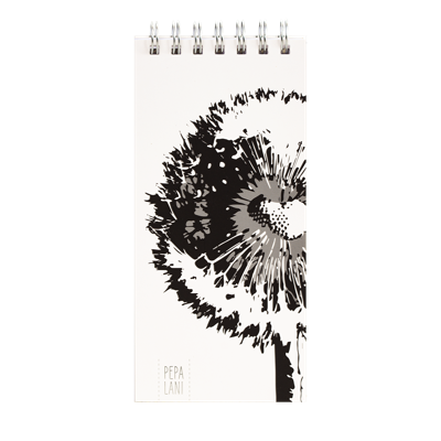 Pepa Lani To Do Lijst Black & White Flower