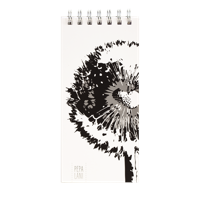 Pepa Lani To Do Lijst Black & White Flower - thumbnail
