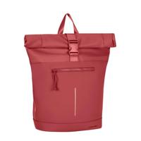 New Rebels Bruce New York Burgundy 21L Rolltop Rugzak Waterafstotend Laptop 15.6" - thumbnail