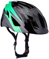Olympic Sportswear Alpina sports kinderhelm pico 50-55 glans zwart/groen - thumbnail