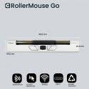 Contour Design RollerMouse Go + RollerMouse Go Dock Set met muis en muismat Bluetooth Zwart, Wit 5 Toetsen 600 dpi, 800 dpi, 1000 dpi, 1200 dpi, 1600 dpi, 2000 Contour Design RollerMouse Go + RollerMouse Go Dock Set met muis en muismat Bluetooth Zwart, Wit 5 Toetsen 600 dpi, 800 dpi, 1000 dpi, 1200 dpi, 1600 dpi, 2000