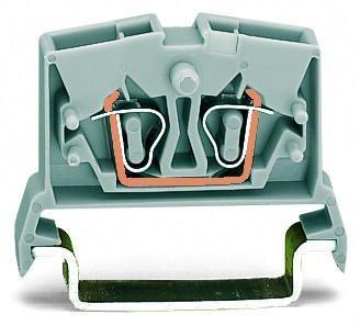 WAGO 264-711 Doorgangsklem 6 mm Spanveer Toewijzing: L Grijs 1 stuk(s) WAGO 264-711 Doorgangsklem 6 mm Spanveer Toewijzing: L Grijs 1 stuk(s)