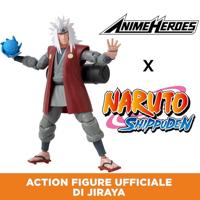 Anime Heroes figuur - Bandai - Naruto Shippuden - Jiraiya - 17 cm - thumbnail