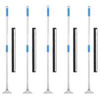 VidaXL Vloertrekkers 5 st 60x122,5 cm staal en rubber - thumbnail