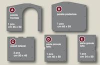 Bama pet kit isolatiepanelen hondenhok medium - thumbnail