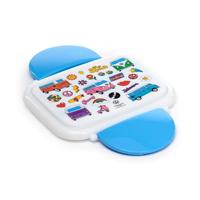 Volkswagen Busje VW T1 Retro Clip Bento Box met bestek - thumbnail