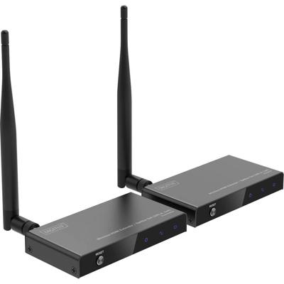Digitus DS-55346 audio/video extender AV-zender & ontvanger Zwart