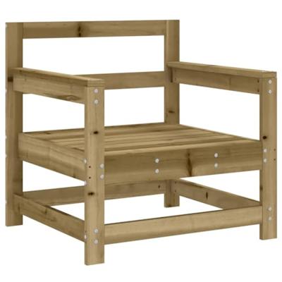 Tuinstoelen 2 st gempregneerd hout