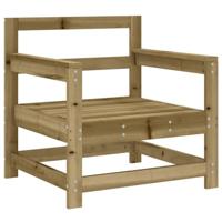 Tuinstoelen 2 st gempregneerd hout - thumbnail