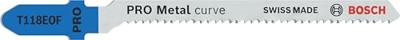 Bosch Professional T118EOF Decoupeerzaagblad PRO Metal curve VE=5 - 2608634237 - thumbnail