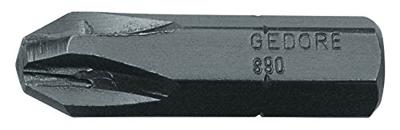 Gedore 890 PZD 1 6553250 Kruis-bit PZ 1 Chroom-vanadium speciaal staal Gebruineerd C 8 1 stuk(s)