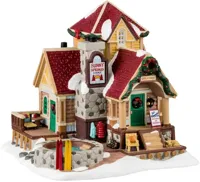 Lemax sunny springs lodge verlicht kersthuisje Vail Village 2024 - thumbnail