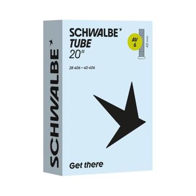 Schwalbe binnenband av6 20" 28/40-406 av 40mm