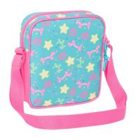 Schoudertas Gabby's Dollhouse Confetti Roze Turkoois 16 x 18 x 4 cm - thumbnail