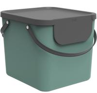 Rotho Albula Afvalscheider 40L Groen/Antraciet - thumbnail