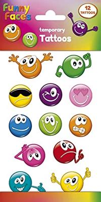 Creative Craft Group Tattoo's - funny faces