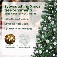 VidaXL Kunstmatig voorverlicht kerstboom groen 150 cm pvc en metaal - thumbnail