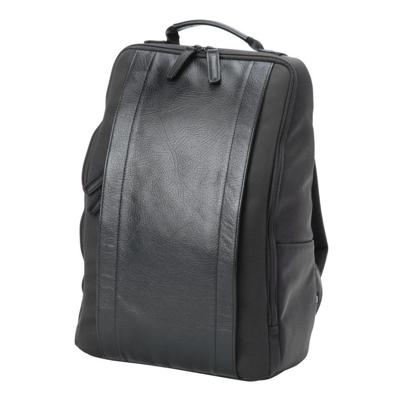 Artisan & Artist Nylon lederen cameratas zwart