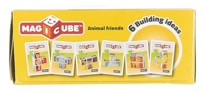 Magicube dieren vriend (4 kubussen)